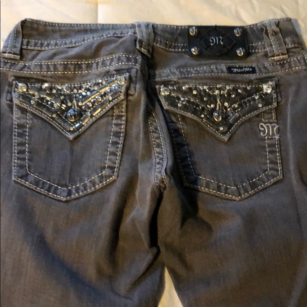 Miss me skinny 27 gray